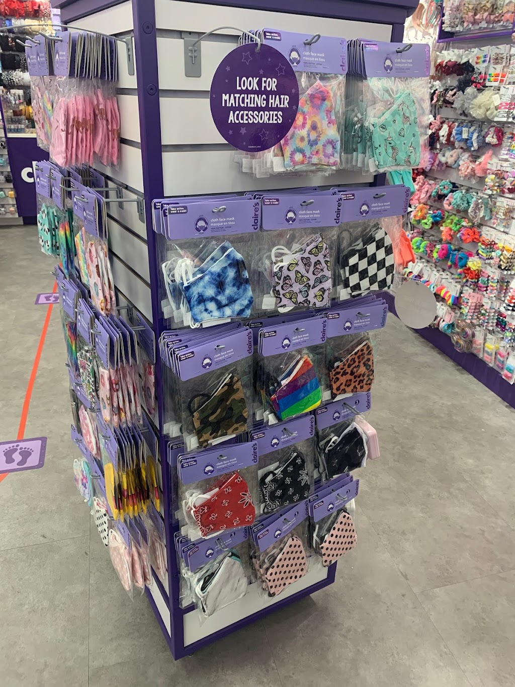 Claires Walmart | 14501 Hancock Village St SPC 700, Chesterfield, VA 23832, USA | Phone: (804) 639-8107