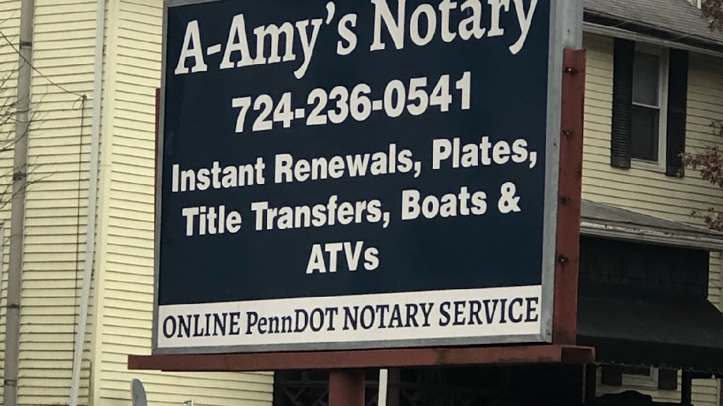 A-Amys Notary LLC | 313 Pershing Ave, Leechburg, PA 15656, USA | Phone: (724) 236-0541