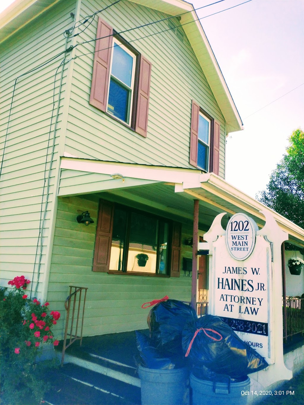 Haines Jr James W | 1202 W Main St, Monongahela, PA 15063, USA | Phone: (724) 258-3021