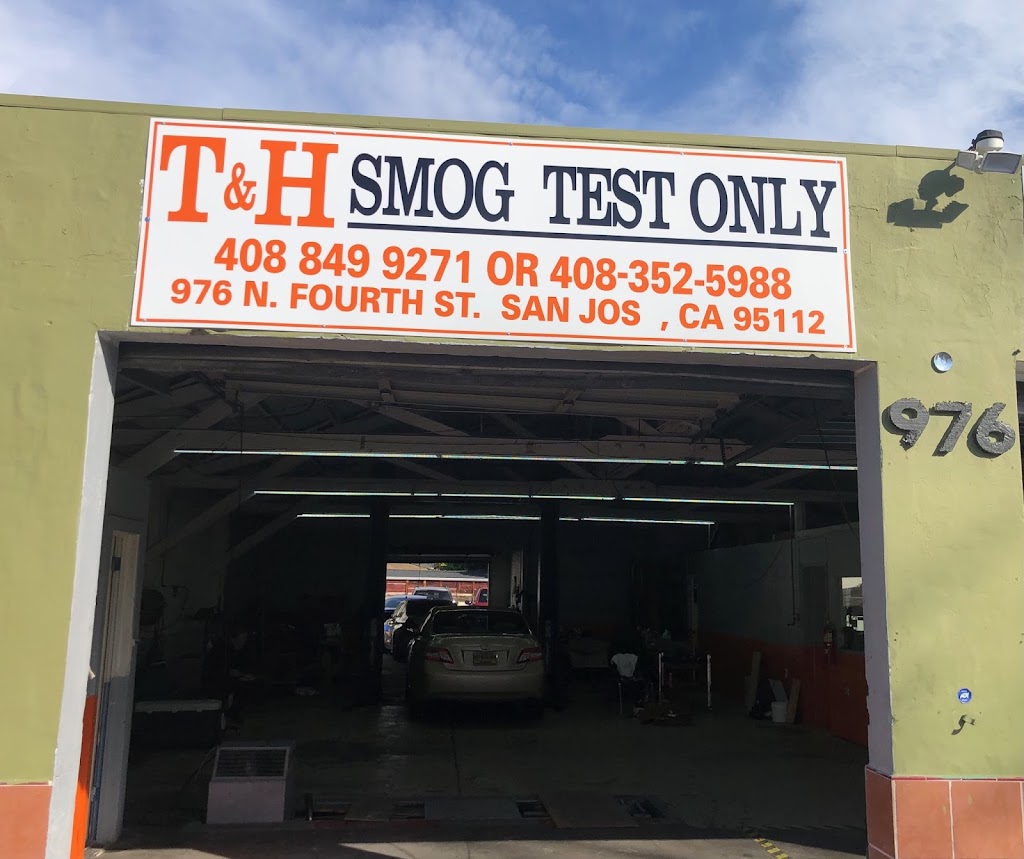 T & H Smog Test Only | 976 N 4th St, San Jose, CA 95112, USA | Phone: (408) 849-7828