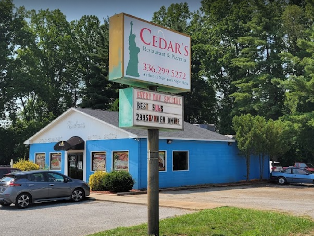 Cedars Restaurant & Pizzeria | 6104 W Market St, Greensboro, NC 27409, USA | Phone: (336) 299-5272