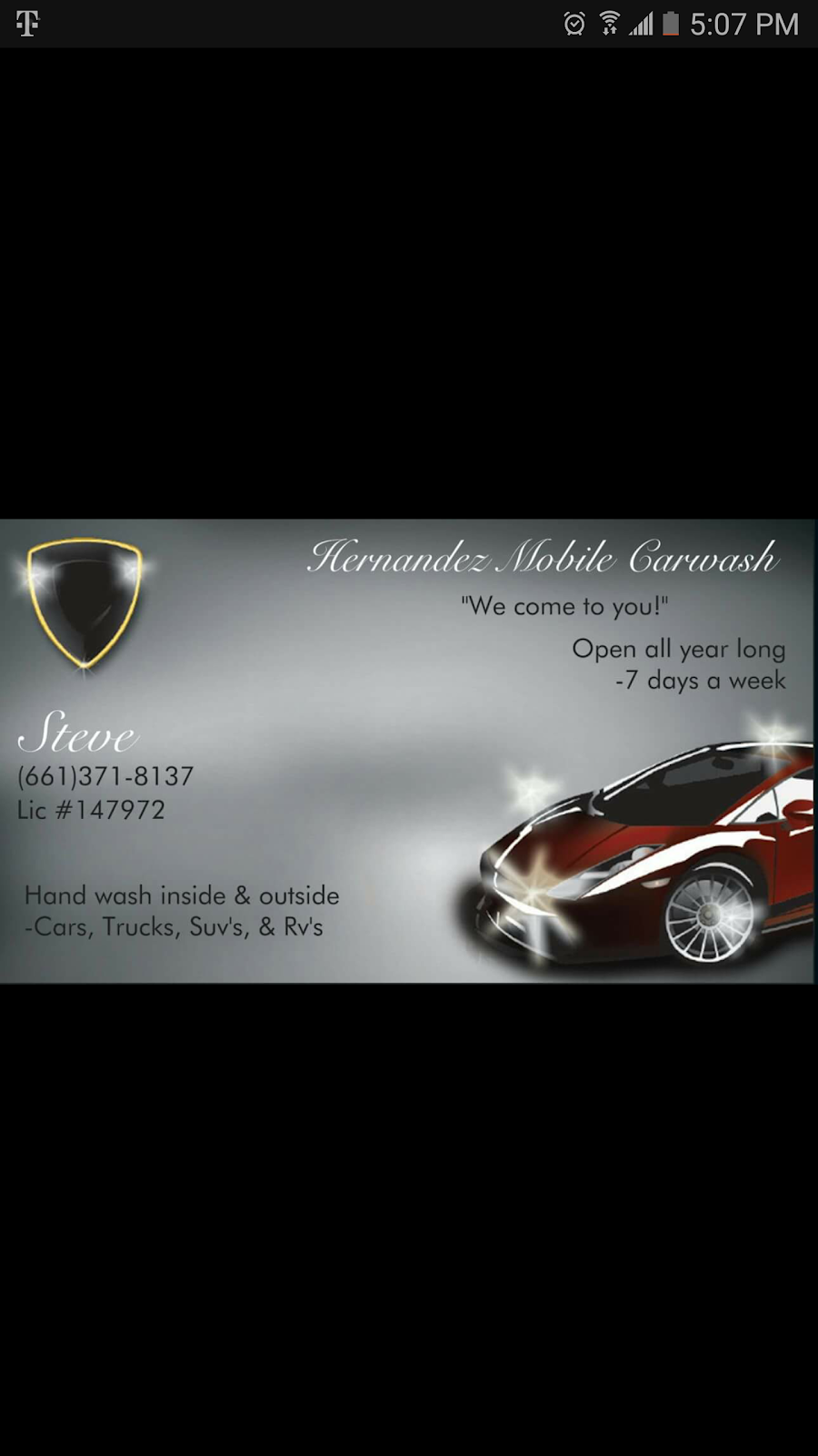 Hernandez Mobile Carwash | 0000, Bakersfield, CA 93306, USA | Phone: (661) 371-8137