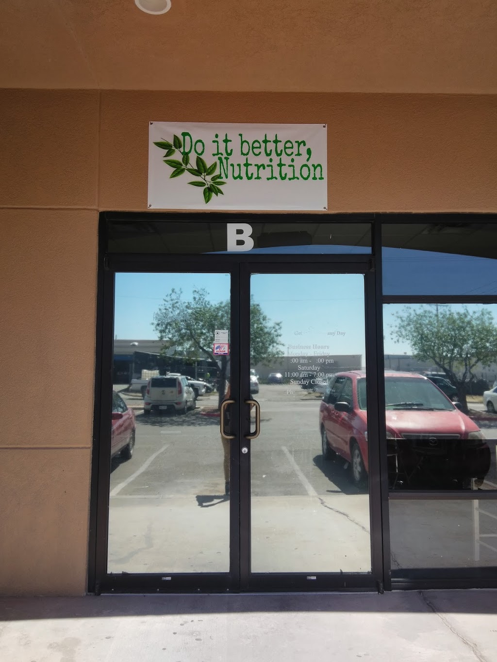 Do it better nutrition | 14470 Horizon Blvd ste b, Horizon City, TX 79928 | Phone: (915) 412-1065