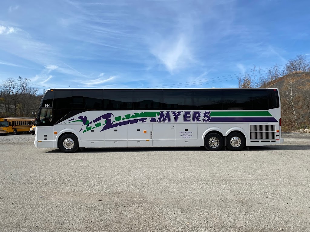 Myers Coach Lines Inc | 2001 Ball Park Ct, Export, PA 15632, USA | Phone: (724) 733-1045