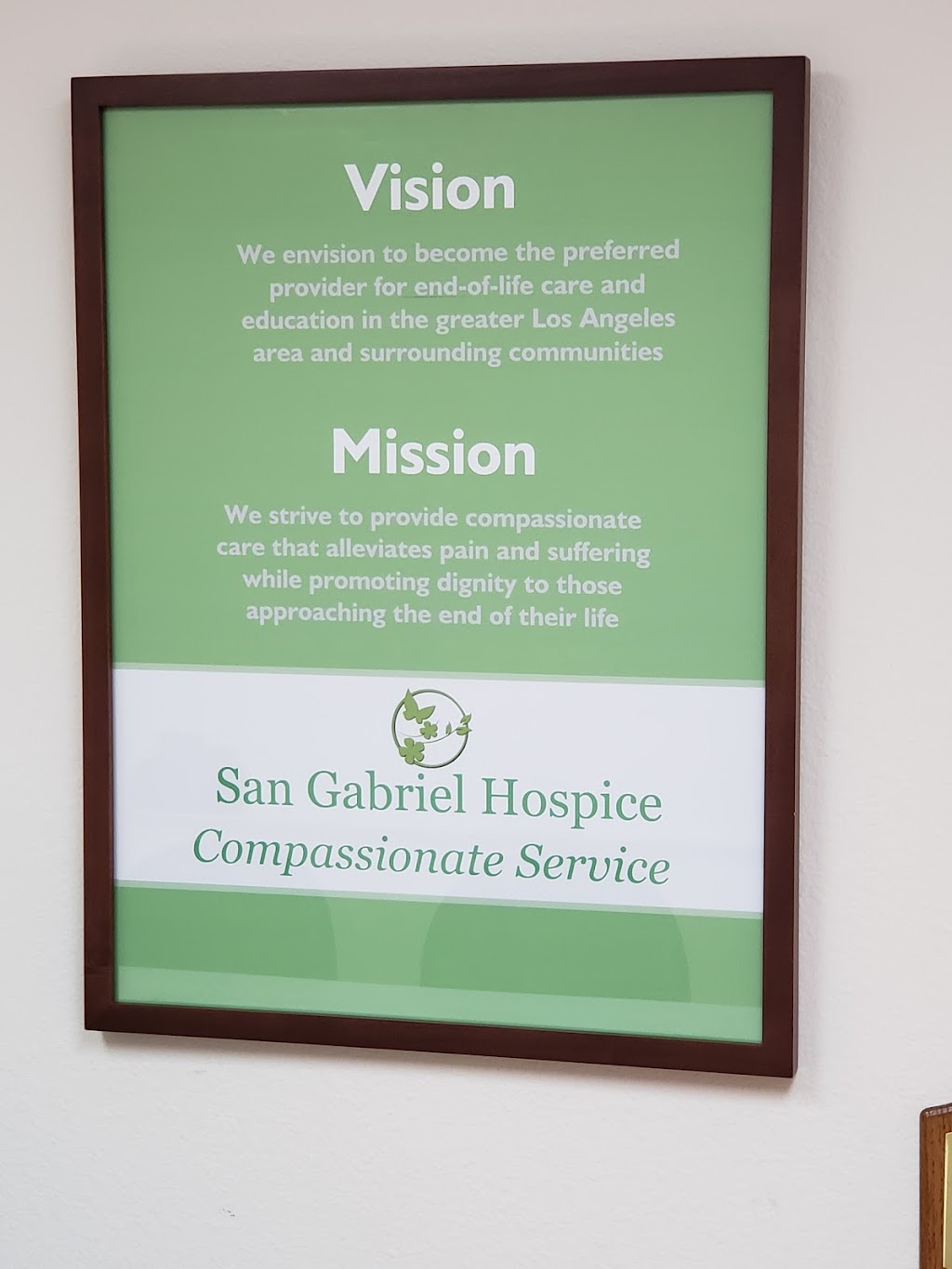 San Gabriel Hospice | 1152 E Rte 66, Glendora, CA 91740, USA | Phone: (626) 335-2171