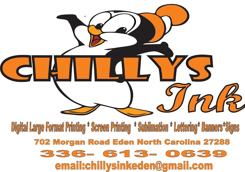 Chillys Ink | 702 Morgan Rd, Eden, NC 27288, USA | Phone: (336) 613-0639