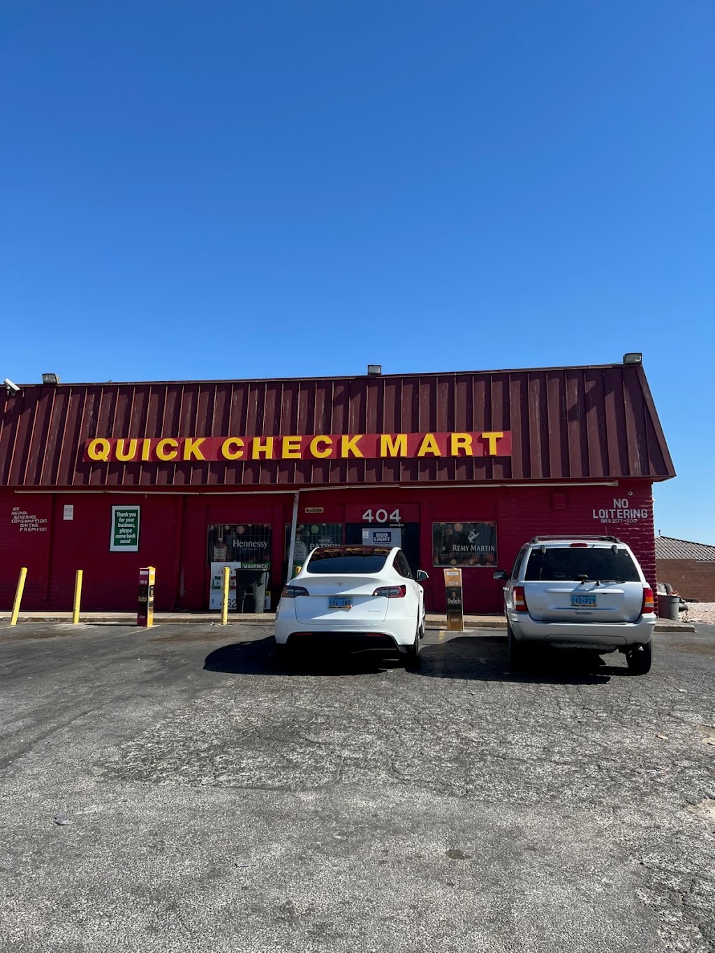 Quick Check Mart | 404 W Carey Ave, North Las Vegas, NV 89030, USA | Phone: (702) 649-1600