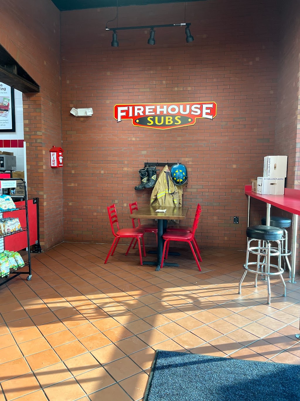 Firehouse Subs South Park Village | 413 Village Walk Dr, Holly Springs, NC 27540, USA | Phone: (984) 225-2550