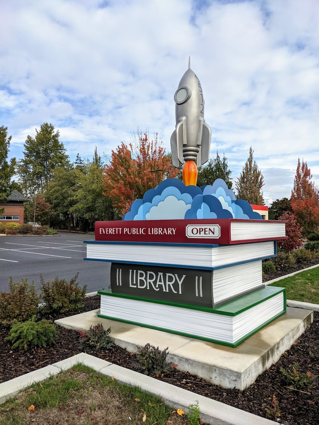 Everett Public Library Evergreen Branch | 9512 Evergreen Way, Everett, WA 98204, USA | Phone: (425) 257-8250