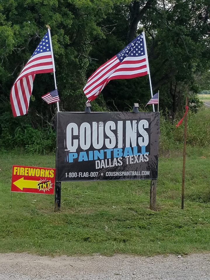 Cousins Paintball Park Dallas | 8975 FM740, Forney, TX 75126, USA | Phone: (972) 900-5846