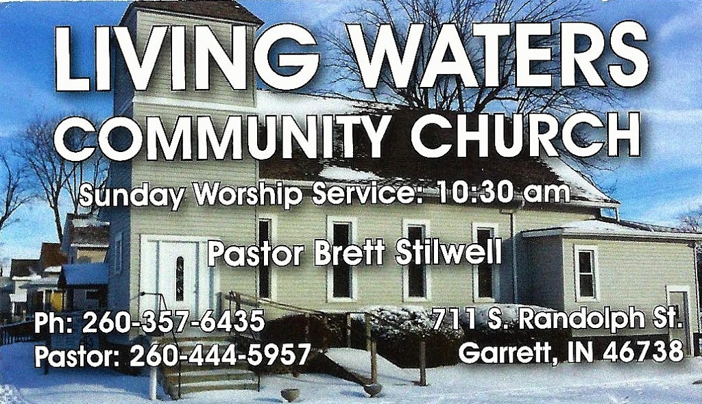 Living Waters Community Church - 711 S Randolph St, Garrett, IN 46738 ...