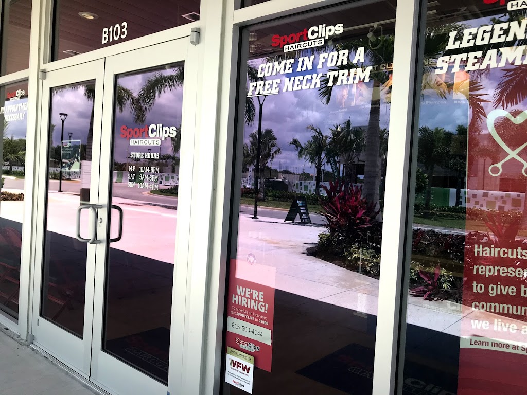 Sport Clips Haircuts of Pembroke Pines - City Center | 10550 Pines Blvd, Pembroke Pines, FL 33026, USA | Phone: (954) 299-9686