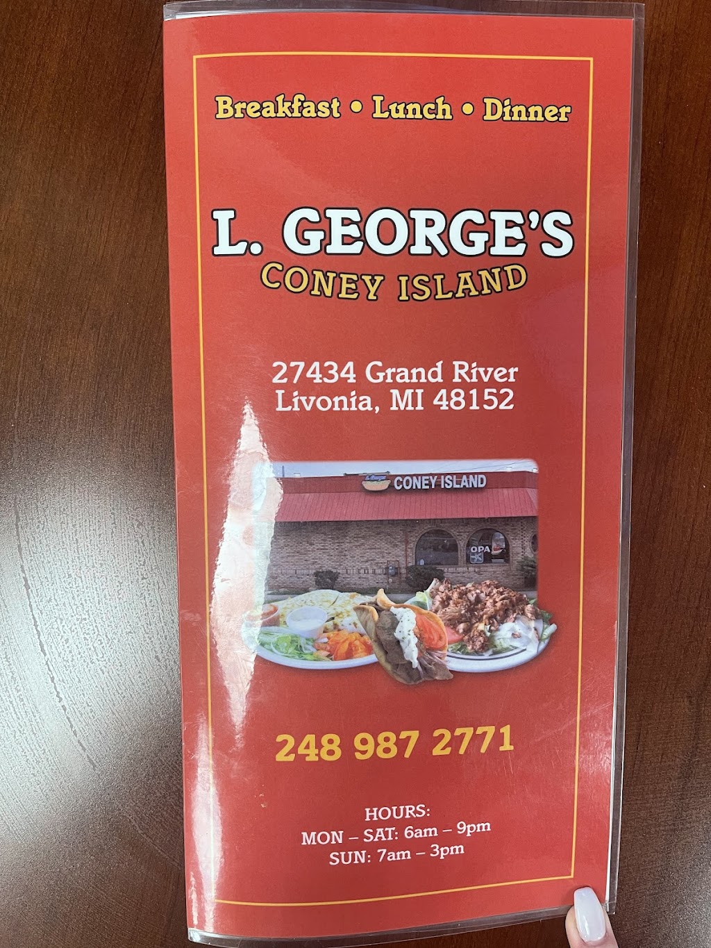 L Georges Coney Island | 27434 Grand River Ave, Livonia, MI 48152, USA | Phone: (248) 987-2771