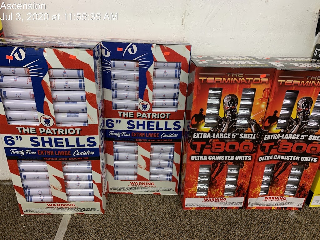 Duplessis Fireworks | 11160 Airline Hwy, Gonzales, LA 70737, USA | Phone: (225) 644-6572