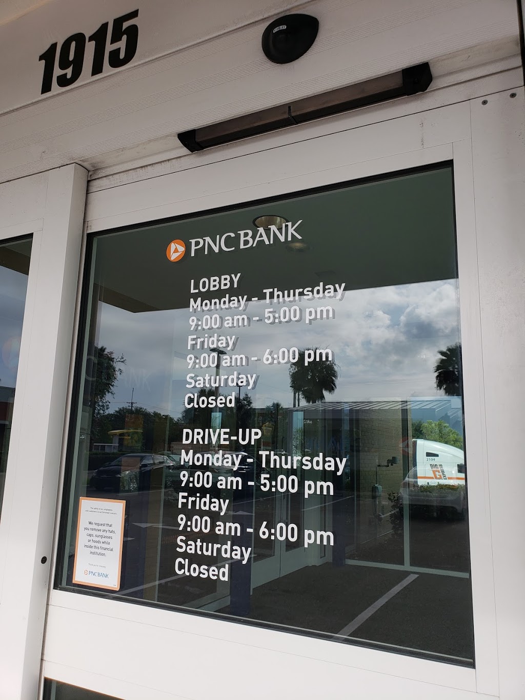 PNC Bank | 1915 N Dale Mabry Hwy, Tampa, FL 33607, USA | Phone: (813) 357-6060