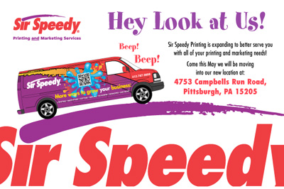 Sir Speedy Print, Signs, Marketing | 4573 Campbells Run Rd, Pittsburgh, PA 15205, USA | Phone: (412) 787-9898
