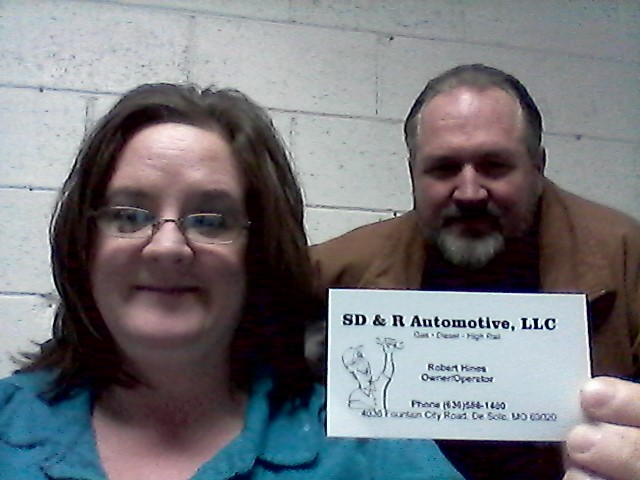 SD&R automotive llc | 4025 Fountain City Rd #3428, Desoto, MO 63020, USA | Phone: (636) 586-1400