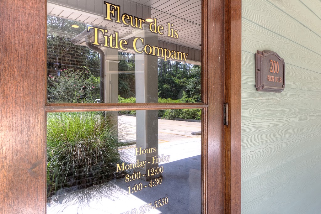 Fleur De Lis Law and Title | 1420 SW Railroad Ave, Hammond, LA 70403, USA | Phone: (985) 277-5550