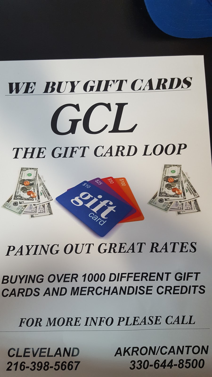 The Gift Card Loop | 2217 Broadview Rd, Cleveland, OH 44109, USA | Phone: (216) 398-5667