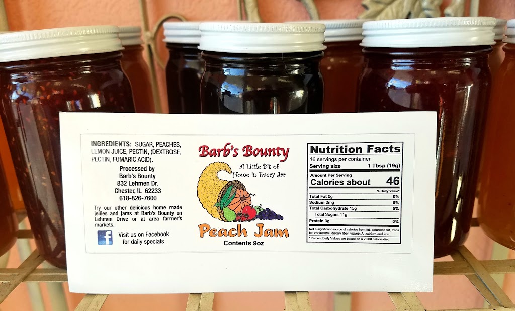 Barbs Bounty Restaurant, Jams, and Jellies | 832 Lehmen Dr, Chester, IL 62233, USA | Phone: (618) 826-7600