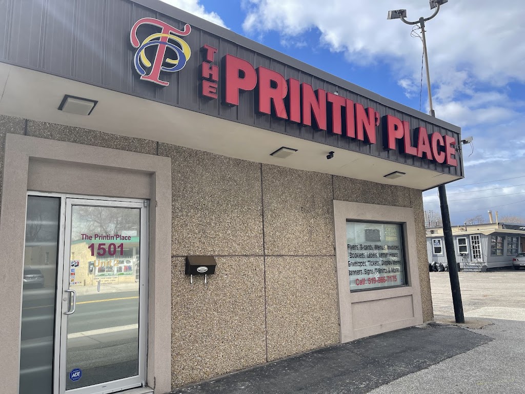 The Printin Place | 1501 Tecumseh Rd W unit 2, Windsor, ON N9B 1T9, Canada | Phone: (519) 966-7175