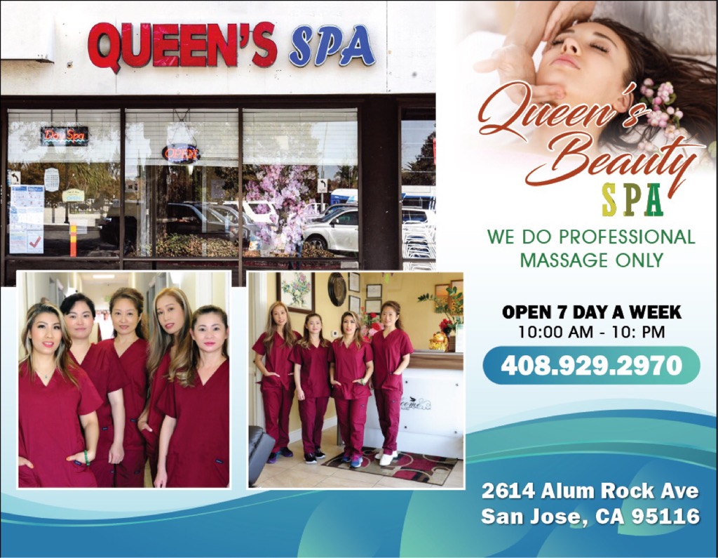 Queens Spa | 2614 Alum Rock Ave, San Jose, CA 95116, USA | Phone: (408) 929-2970