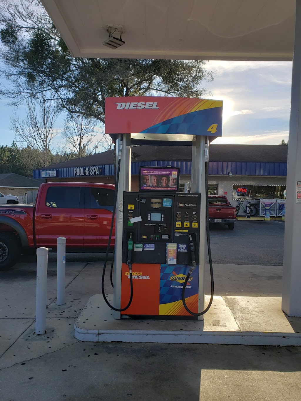 Sunoco | 2400 SE 36th Ave, Ocala, FL 34471, USA | Phone: (352) 694-3525