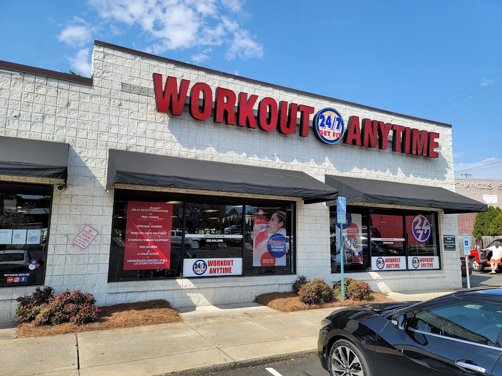 Workout Anytime Greensboro | 2403 Battleground Ave, Greensboro, NC 27408, USA | Phone: (336) 944-3680