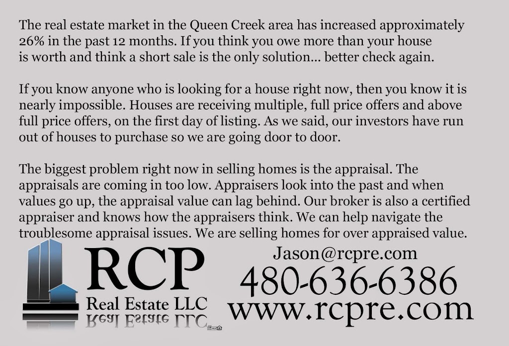 RCP Real Estate LLC | 9855 E Southern Ave, Mesa, AZ 85209 | Phone: (480) 636-6386