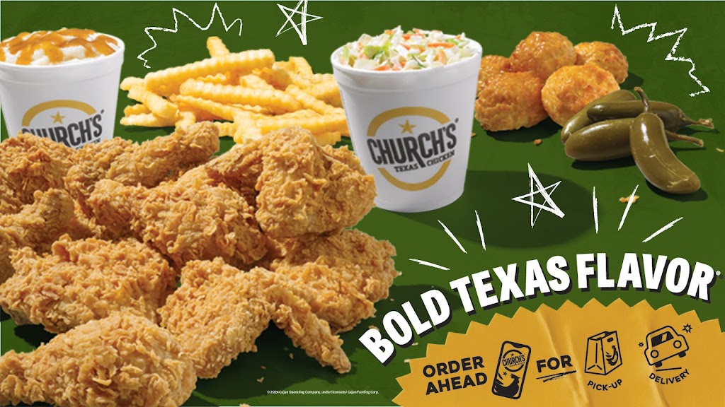 Churchs Texas Chicken | 3605 Western Center Blvd, Fort Worth, TX 76137, USA | Phone: (817) 306-5555