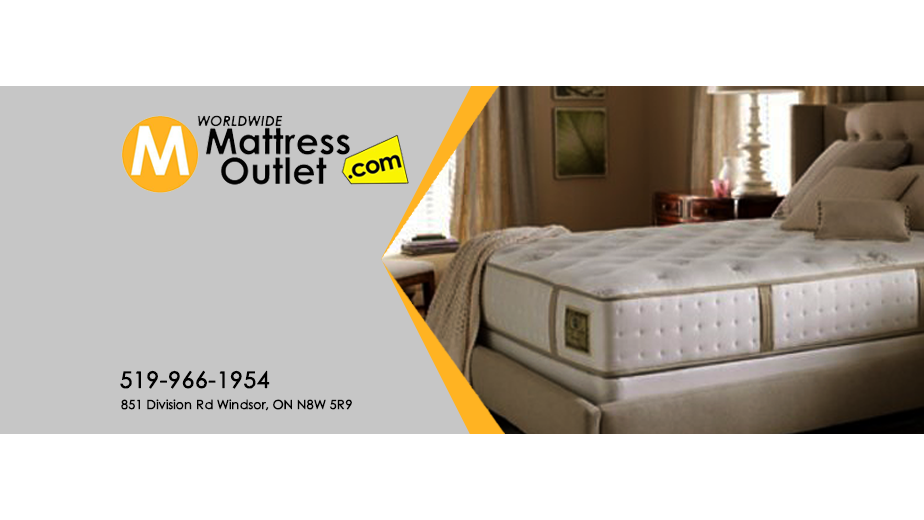 Worldwide Mattress Outlet-Windsor | 851 Division Rd, Windsor, ON N8W 5R9, Canada | Phone: (519) 966-1954