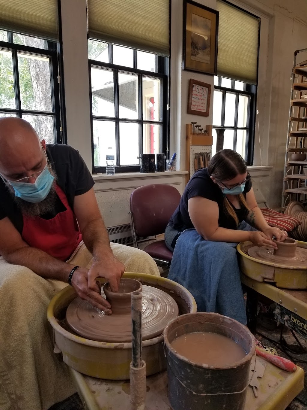 The Firehouse Pottery & Gallery | 4147 Meadowbrook Dr, Fort Worth, TX 76103, USA | Phone: (682) 560-3467