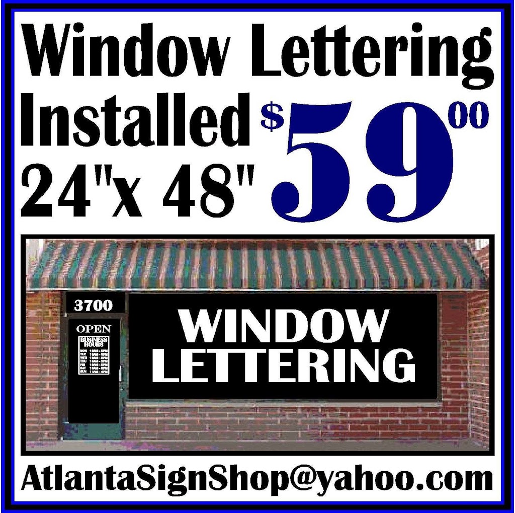 Store Front Lettering & Graphics | 145 Wood Way, Fairburn, GA 30213, USA | Phone: (404) 428-8380