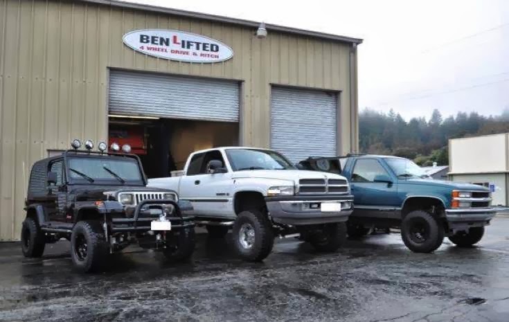 Ben Lifted 4 Wheel Drive & Hitch | 34 Janis Way, Scotts Valley, CA 95066, USA | Phone: (831) 440-9910