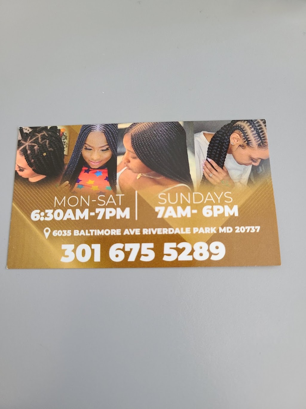Divin Hair Braiding LLC | 6035 Baltimore Ave, Riverdale, MD 20737, USA | Phone: (301) 675-5289