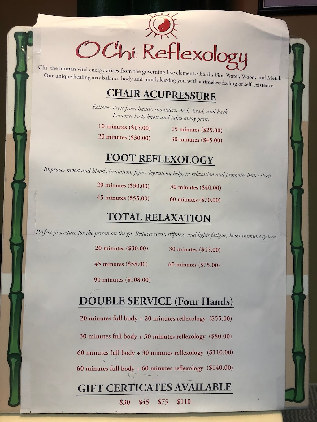 OChi Reflexology | 433 Opry Mills Dr, Nashville, TN 37214, USA | Phone: (615) 649-0850