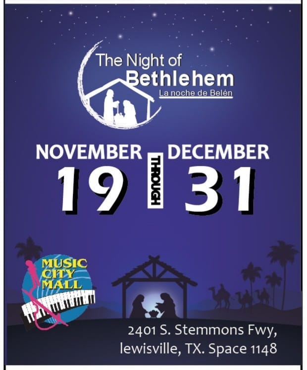 The Night Of Bethlehem | 2401 S Stemmons Fwy #1148, Lewisville, TX 75067 | Phone: (972) 968-9600