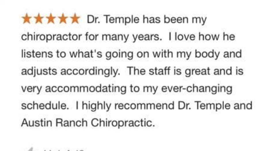 Austin Ranch Chiropractic: Troy Kinney DC | 5805 Saintsbury Dr #107, The Colony, TX 75056, USA | Phone: (469) 585-9346