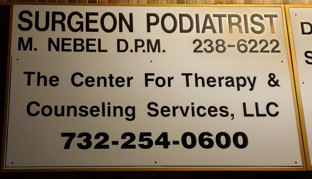 The Center for Therapy & Counseling Services, LLC | 758 NJ-18 Suite 110, East Brunswick, NJ 08816 | Phone: (732) 254-0600