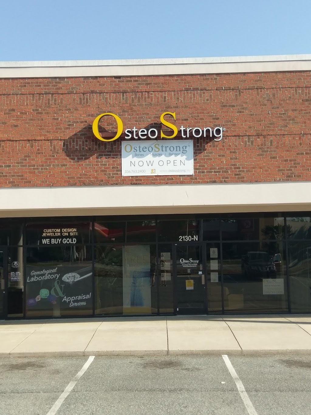 OsteoStrong Greensboro | 2130 New Garden Rd N, Greensboro, NC 27410, USA | Phone: (336) 763-2400