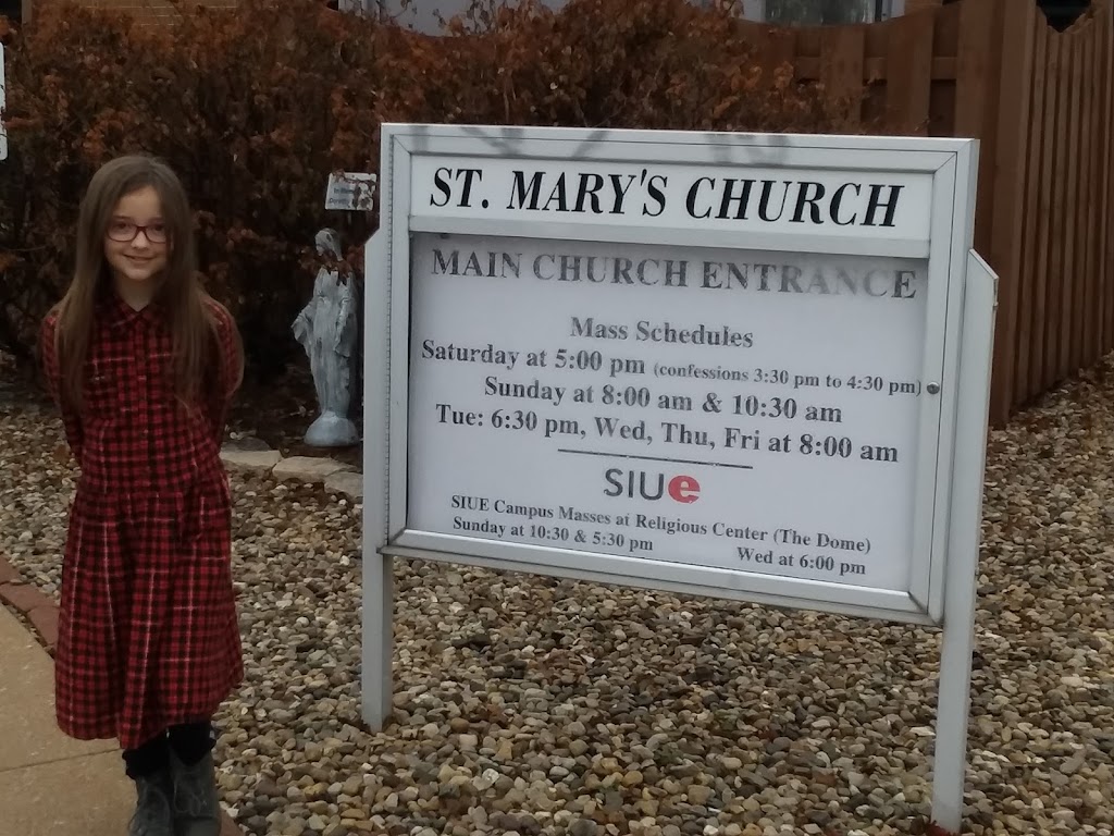 St Mary Catholic Church | 1802 Madison Ave, Edwardsville, IL 62025, USA | Phone: (618) 656-4857