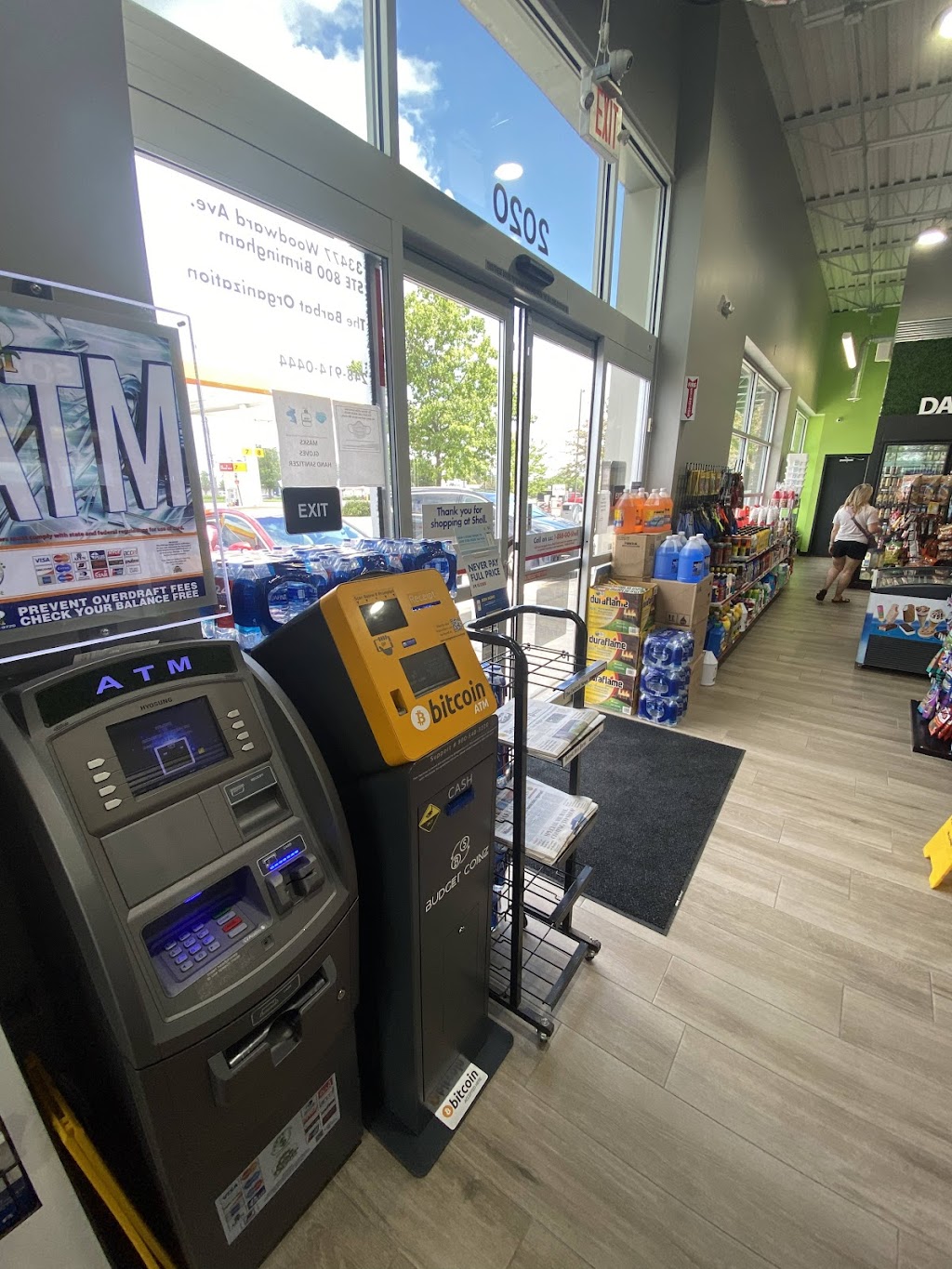 BudgetCoinz Bitcoin ATM | 2020 S Rochester Rd, Rochester Hills, MI 48307 | Phone: (800) 540-3220