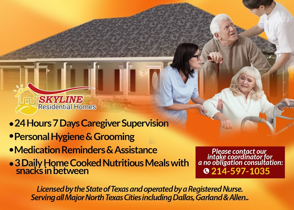 Skyline Residential Care Homes | 1925 Toler Trail, Garland, TX 75043, USA | Phone: (214) 597-1035