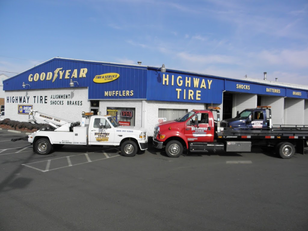 Highway Tire & Auto Service | 1661 NJ-38, Mt Holly, NJ 08060, USA | Phone: (609) 267-5300