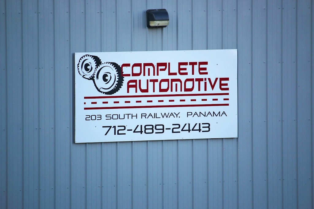 Complete Automotive | 203 S Railway St, Panama, IA 51562, USA | Phone: (712) 489-2443