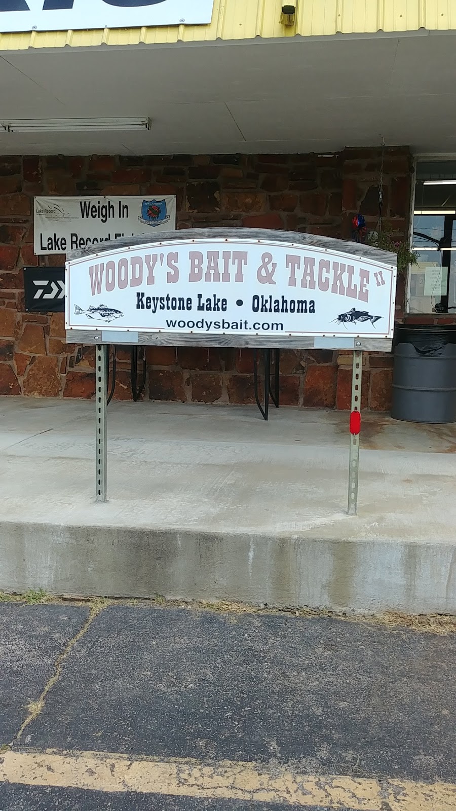 Woodys Bait & Tackle | 20913 W 8th St, Sand Springs, OK 74063, USA | Phone: (918) 245-8491