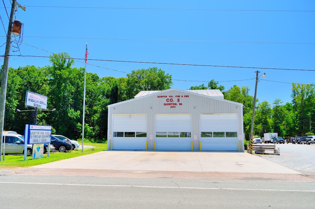 New Kent County Fire-Rescue Station 2 | 5251 New Kent Hwy, Quinton, VA 23141, USA | Phone: (804) 932-3866