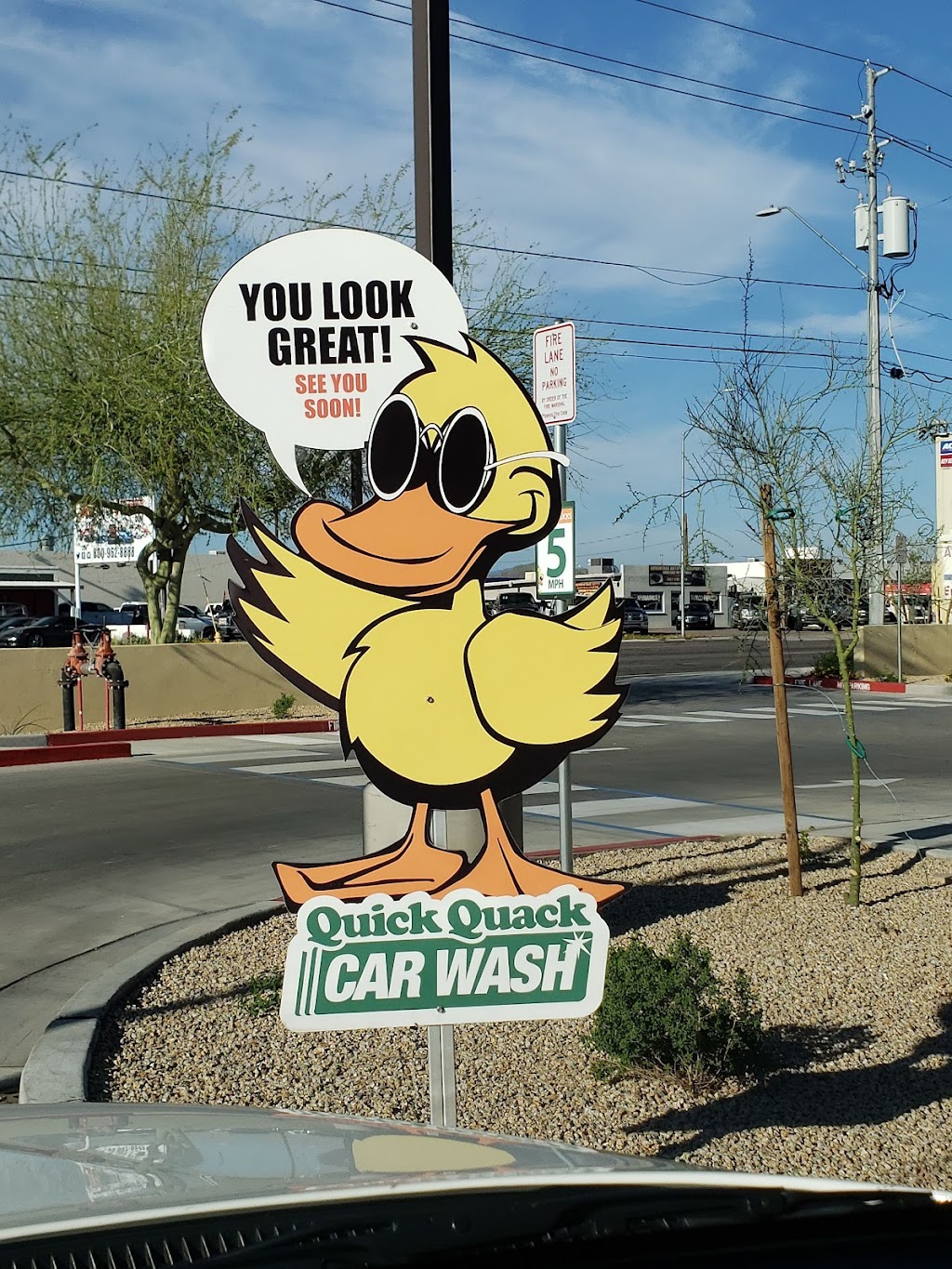 Quick Quack Car Wash | 21250 N Cave Creek Rd, Phoenix, AZ 85024, USA | Phone: (623) 335-3354