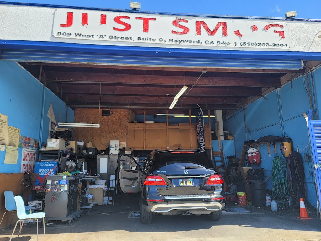 Just Smog | 909 W A St, Hayward, CA 94541, USA | Phone: (510) 293-9801