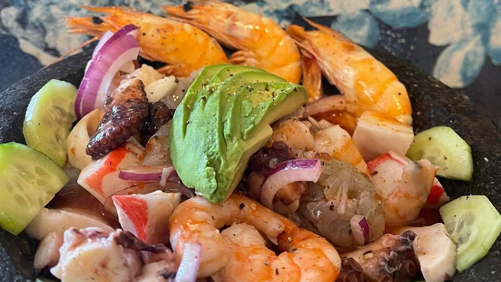 Mariscos El Muchacho Alegre | Red Food Truck in front of Costco, 11428 Sherman Way, North Hollywood, CA 91605, USA | Phone: (818) 450-9009